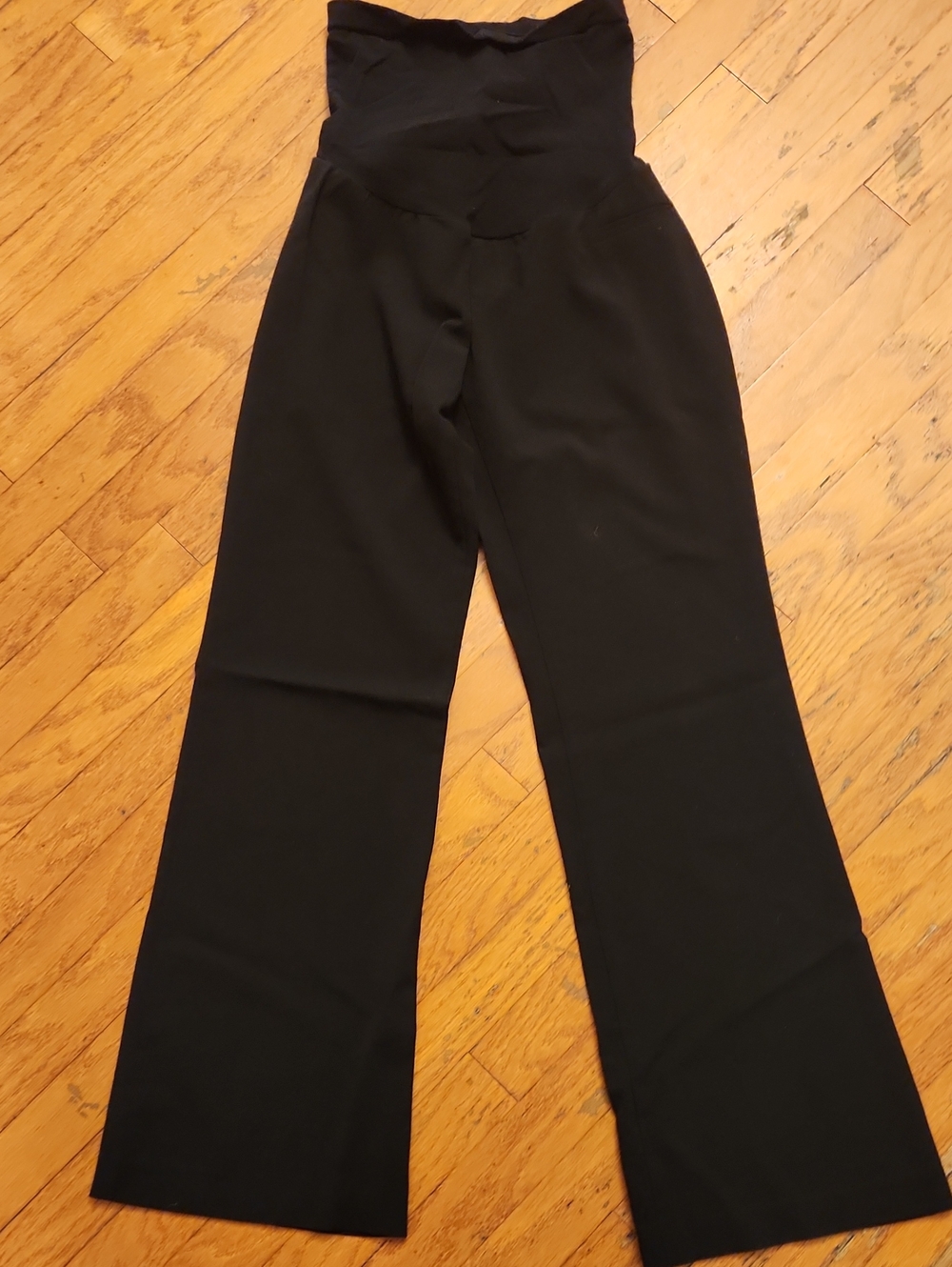Motherhood Maternity Black Straight-Leg Maternity Pants